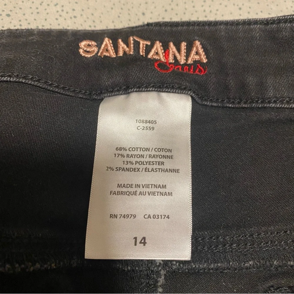 Straight Leg Black Denim Jeans - Picture 3 of 8